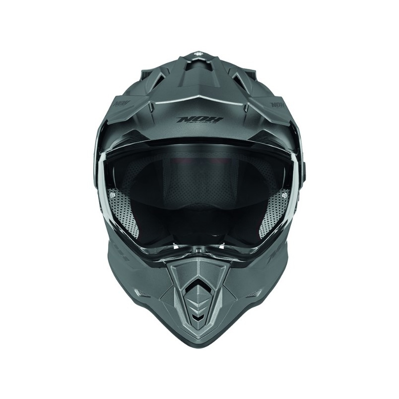 Vanzare casca enduro NOX N312 argintie