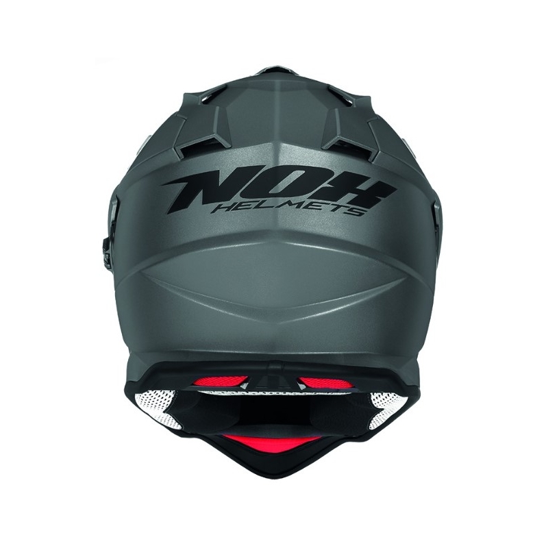 Vanzare casca enduro NOX N312 argintie