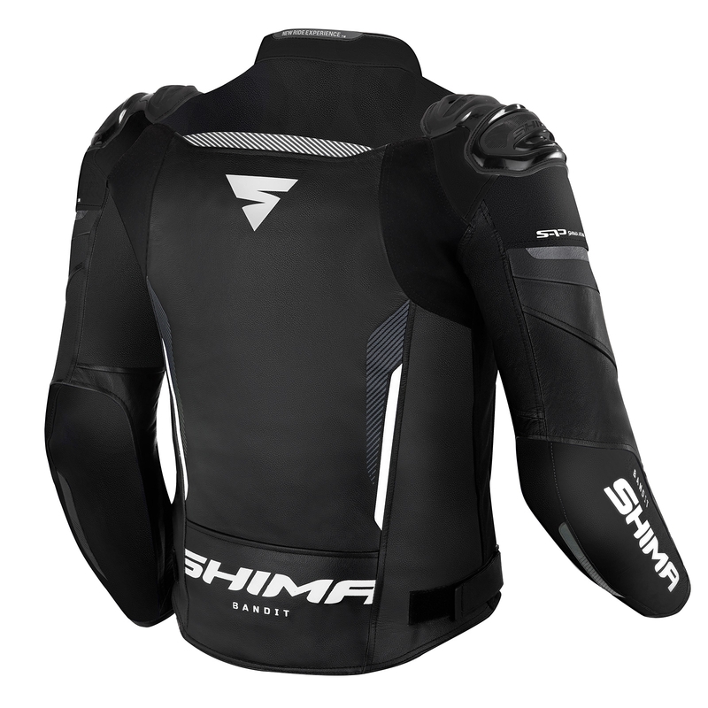 Shima Bandit Bandit Negru Jacheta de motociclete lichidare