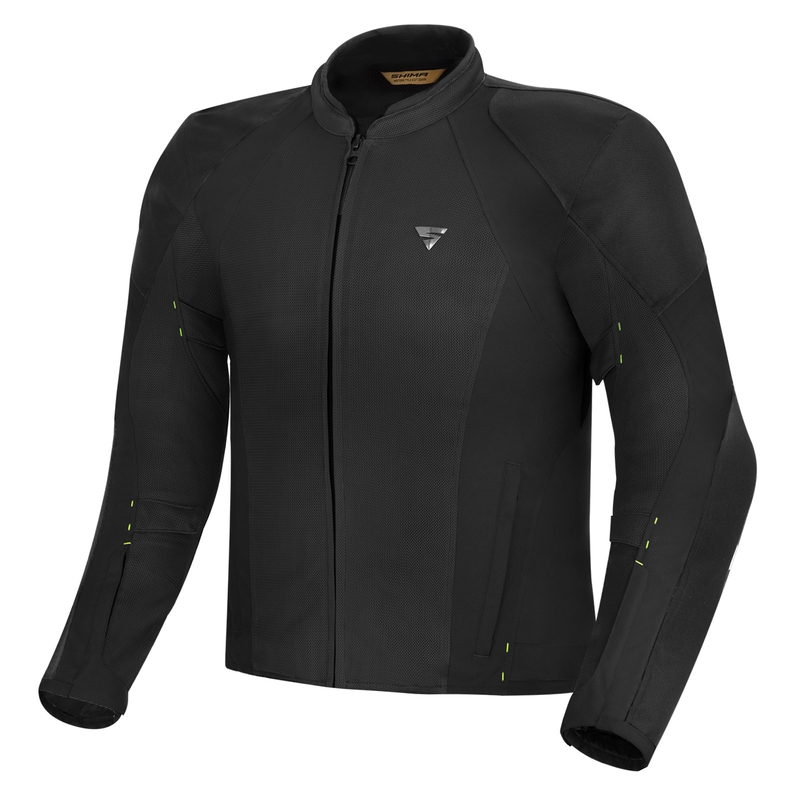 Shima Jet Black Jet negru jacheta de motociclete výprodej lichidare