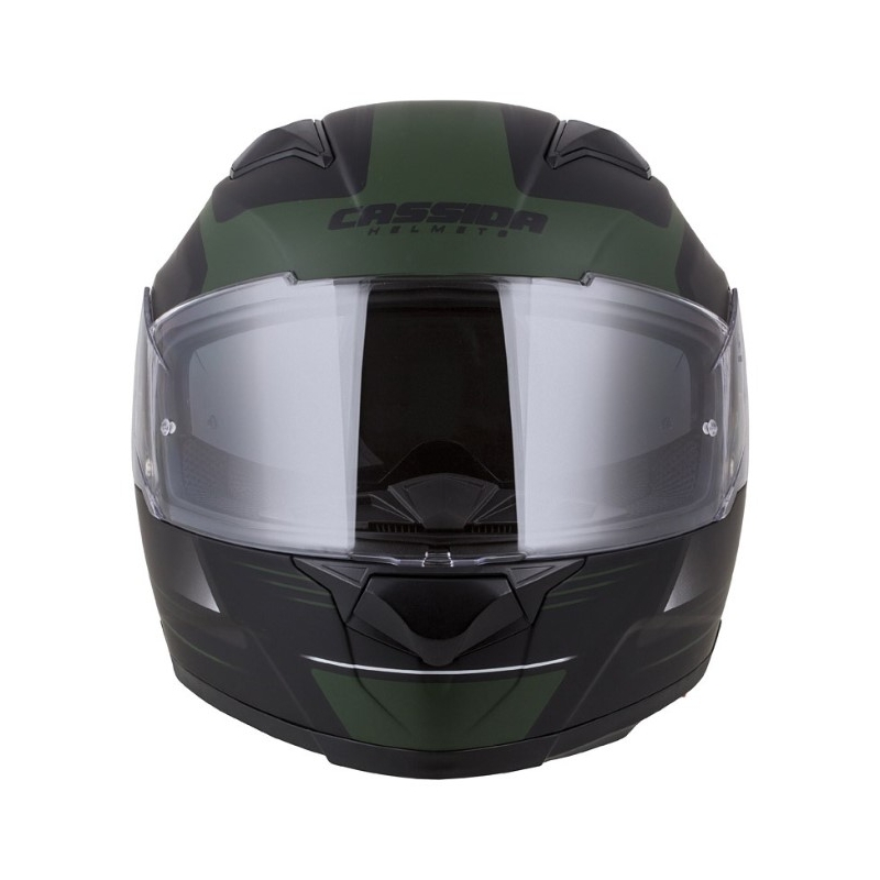 Cassida Apex Fusion Black-Army Green Casca de motocicletă lichidare