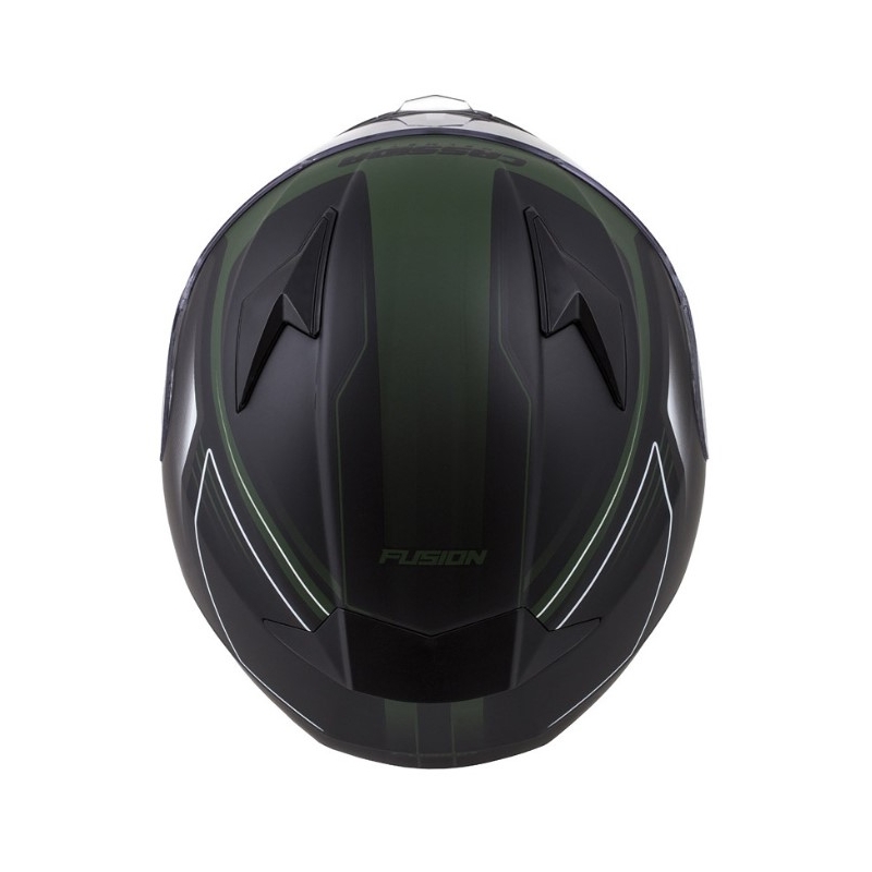Cassida Apex Fusion Black-Army Green Casca de motocicletă lichidare