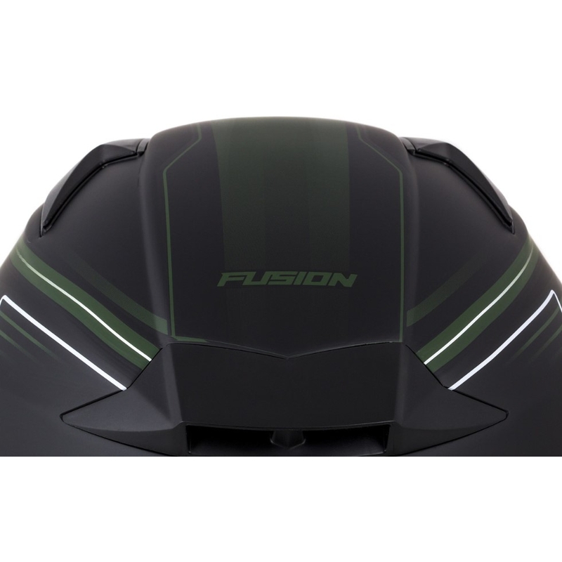Cassida Apex Fusion Black-Army Green Casca de motocicletă lichidare