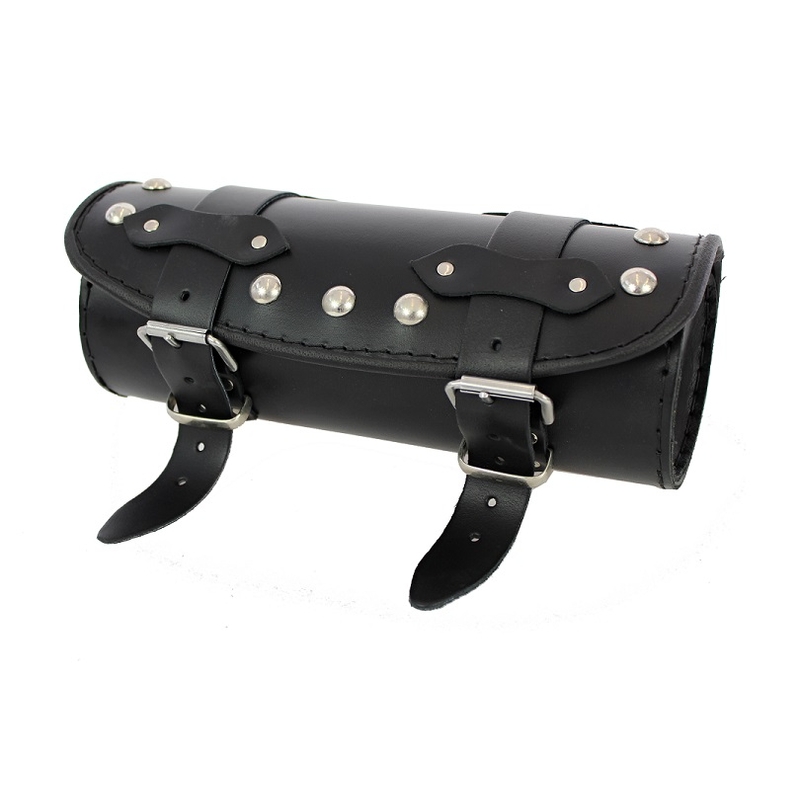 Geantă moto de piele pentru furcă Chopper/CustomRSA-3B