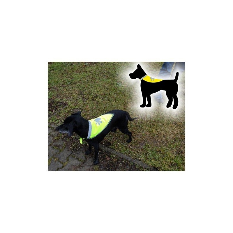 Vesta reflectorizantă pentru câini de până la 15 kg