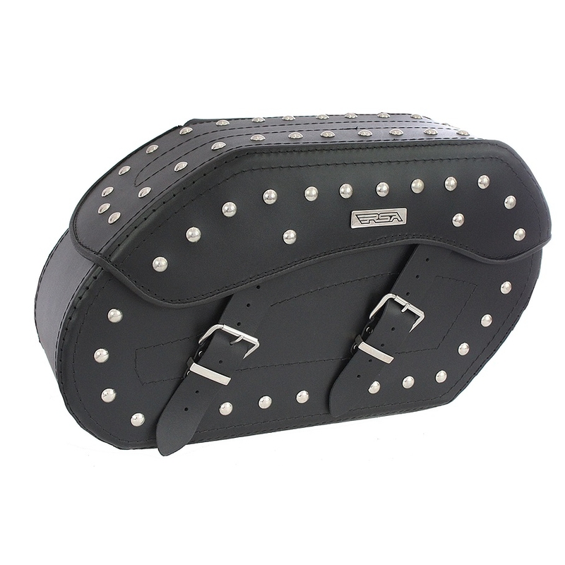 Chopper RSA-14F piele de motocicletă panniers motocicleta Chopper