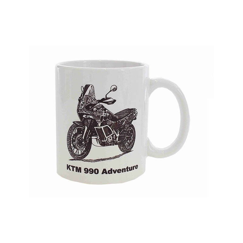 Cană imprimată cu KTM 990 Adventure