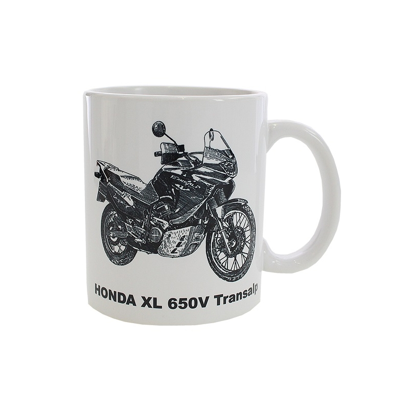 Cană imprimată cu Honda XL 650V Transalp
