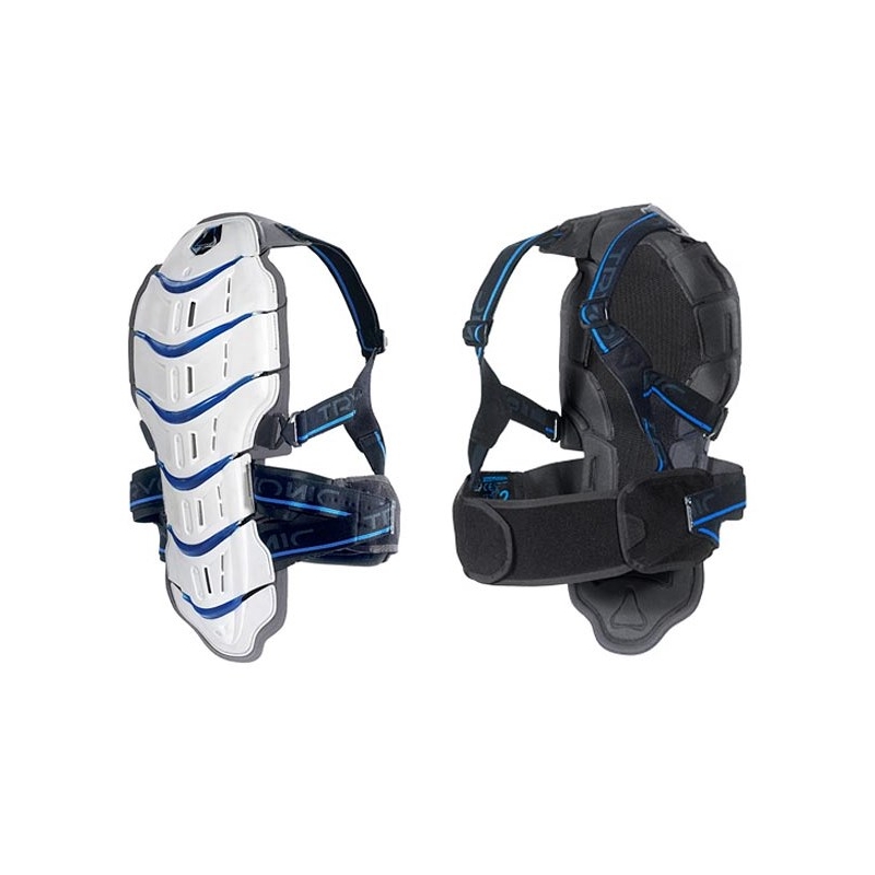 Protector de coloană vertebrală, protector de spate Tryonic 3.7 alb/albastru