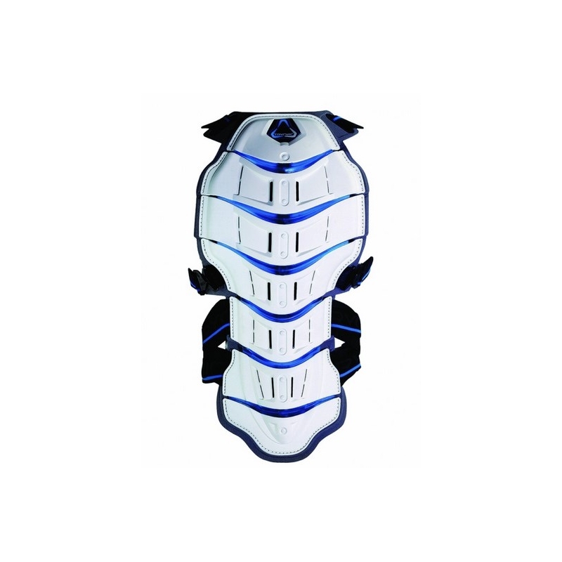 Protector de coloană vertebrală, protector de spate Tryonic 3.7 alb/albastru