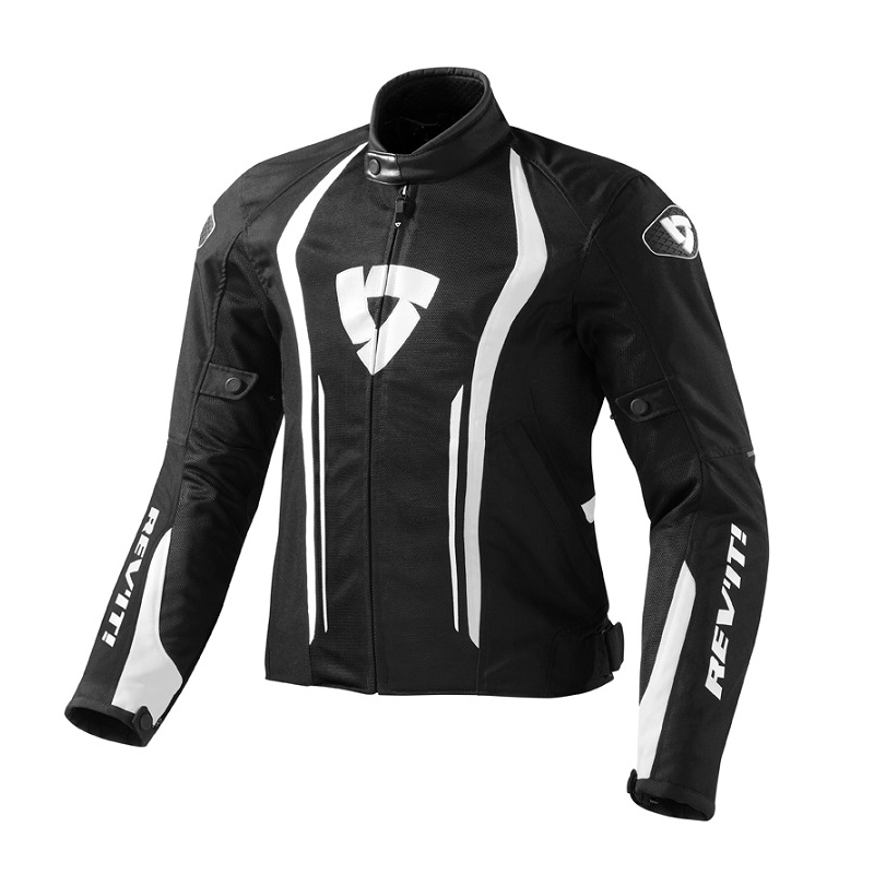 Revit Airforce negru și alb jacheta moto lichidare
