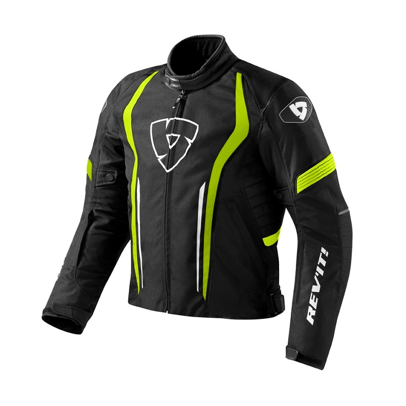 Revit Shield negru-fluo galben jacheta de motociclete lichidare