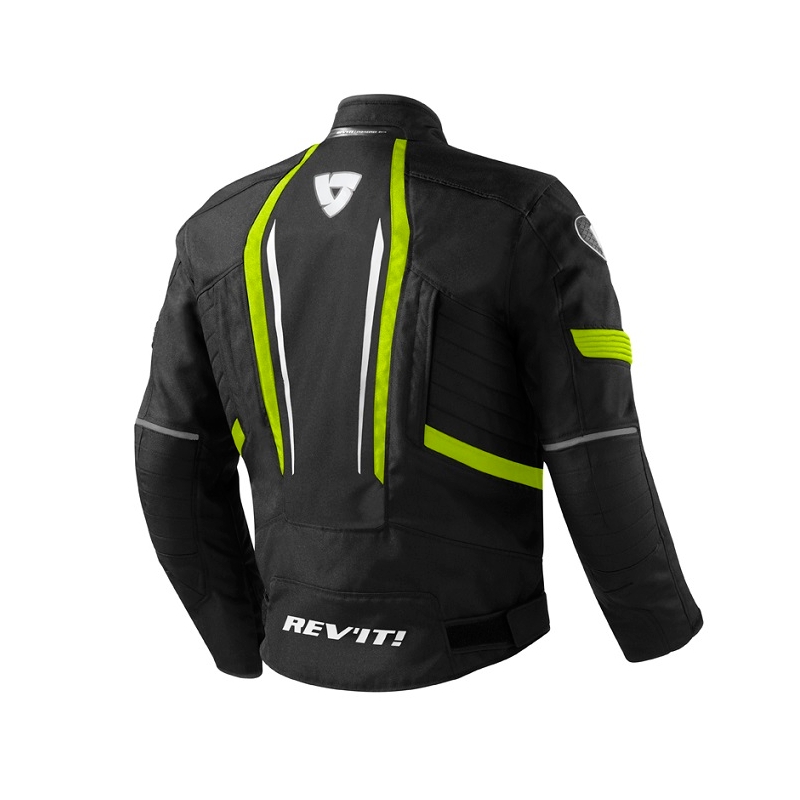 Revit Shield negru-fluo galben jacheta de motociclete lichidare