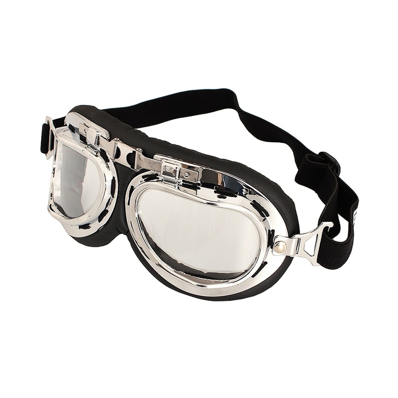 Ochelari de protecție pentru motociclete RSA Style chrome