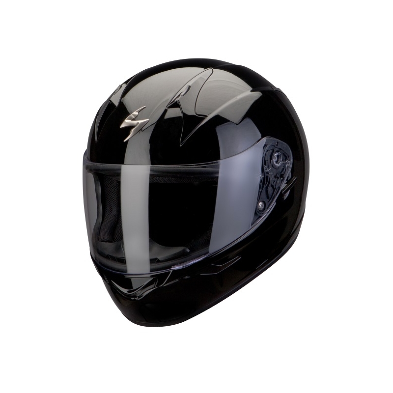 Cască integrală pentru motociclete Scorpion EXO-410 negru lucios