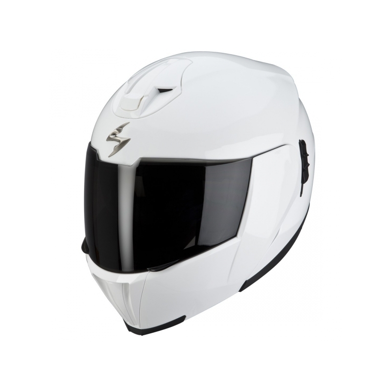 Cască de motocicletă pliabilă Scorpion EXO-910 alb