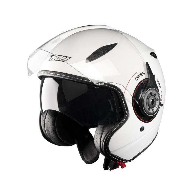 Cască deschisă pentru scuter Nox N180 Next alb
