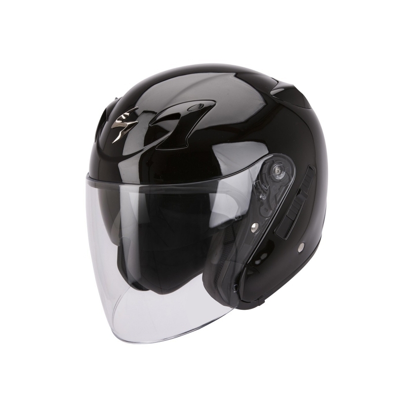 Cască de motocicletă Scorpion EXO-220 negru lucios lichidare