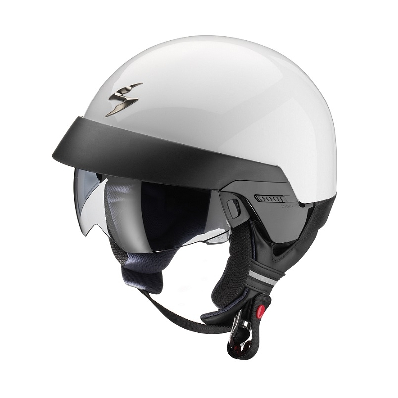 Cască de motocicletă Scorpion EXO-100 alb lichidare