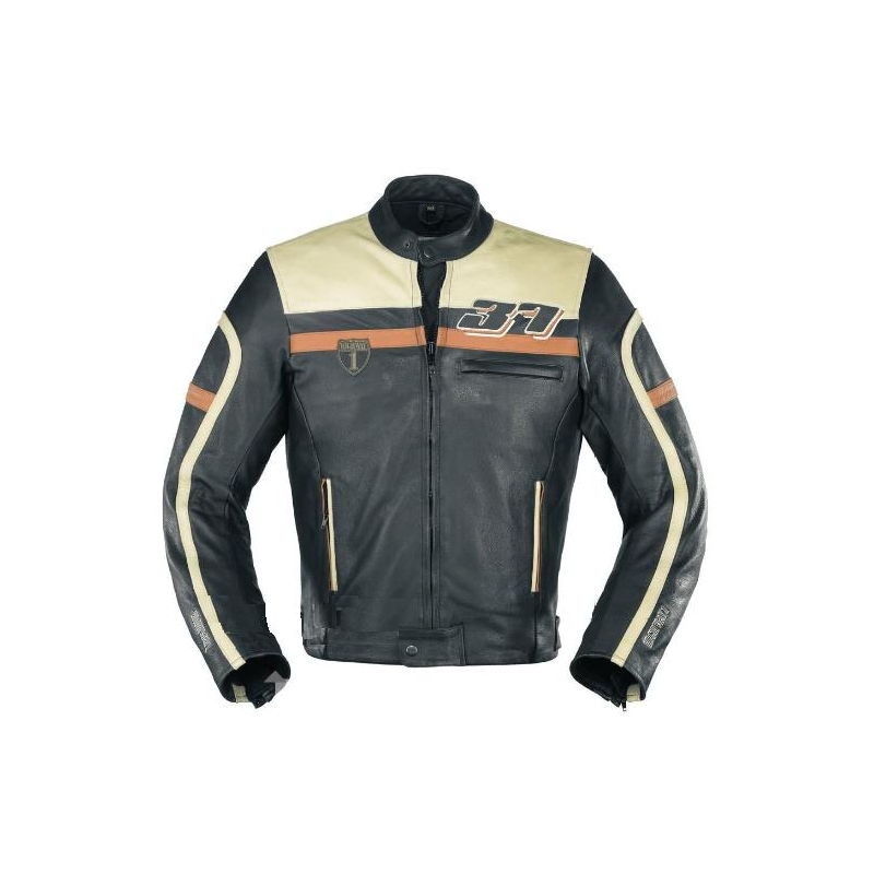 Kožená moto bunda Highway Retro II