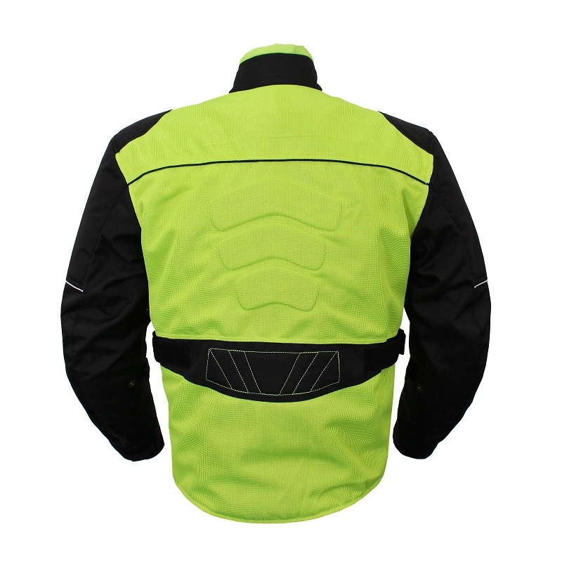 RSA Airforce negru-fluo jacheta de motociclete galben-fluo lichidare