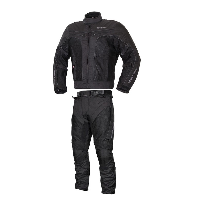 Costum de motocicletă RSA breeze pentru bărbați cu trei straturi - 2 piese lichidare