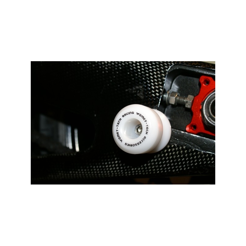 Rulouri pentru brațul oscilant spate Womet-Tech - Endurance M8 alb