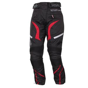 RSA Devil Pantaloni Moto roșu pentru femei RSA Devil výprodej lichidare
