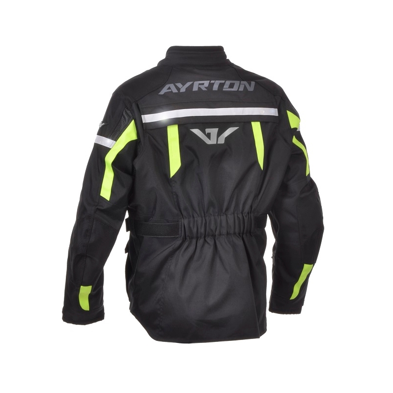 Ayrton Adventure negru-fluo jacheta de motociclete galben-fluo lichidare