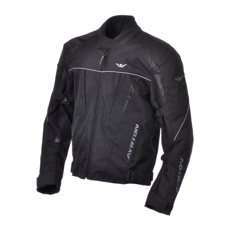 Ayrton Stunt Stunt negru jacheta de motociclete lichidare
