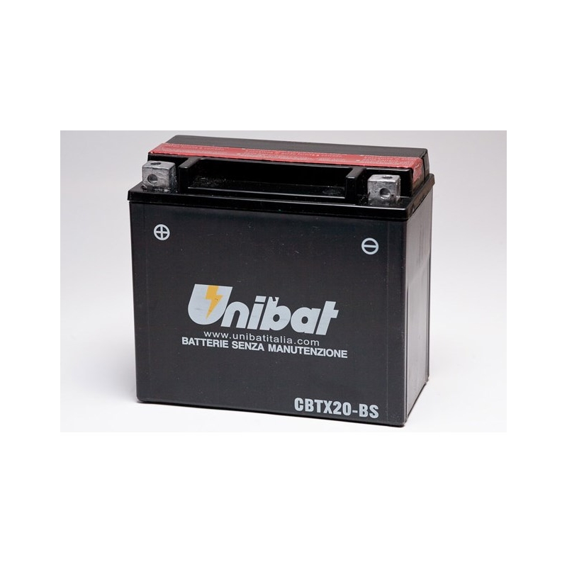 Baterie fără întreținere Unibat CBTX20-BS, 12V 18Ah