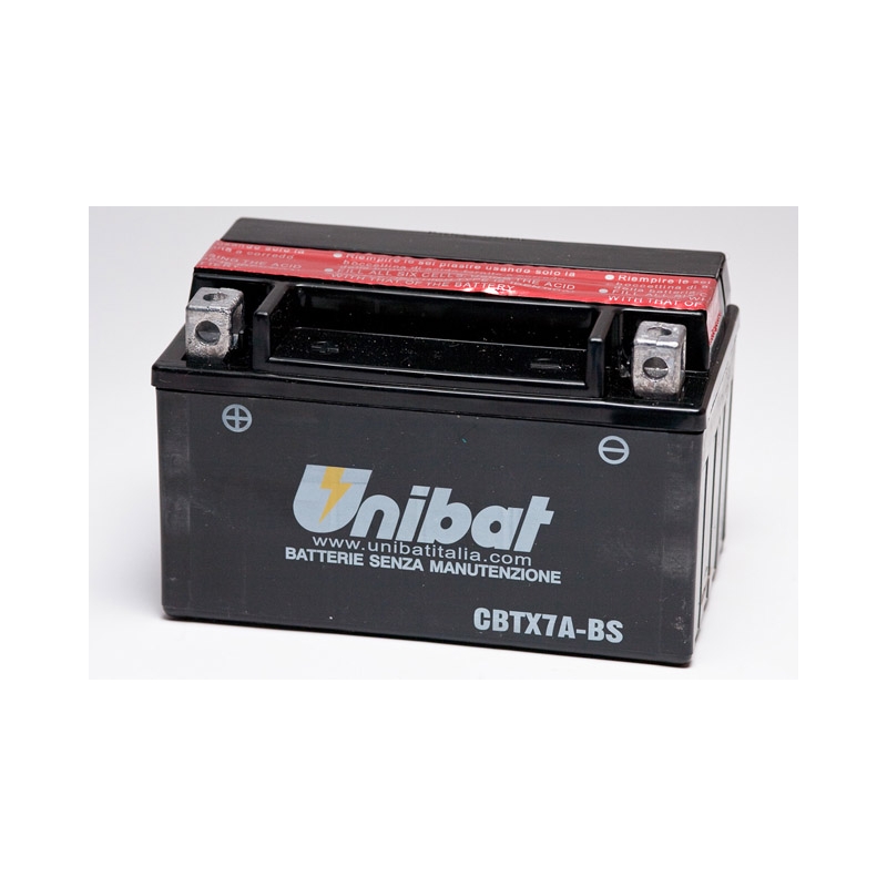 Baterie fără întreținere Unibat CBTX7A-BS, 12V 6Ah