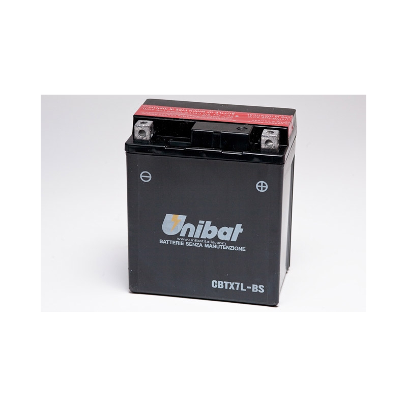 Baterie fără întreținere Unibat CBTX7L-BS, 12V 6Ah