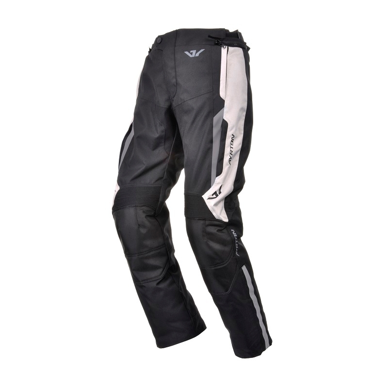 Ayrton Hunter pantaloni de motocicletă prelungiți negru și gri