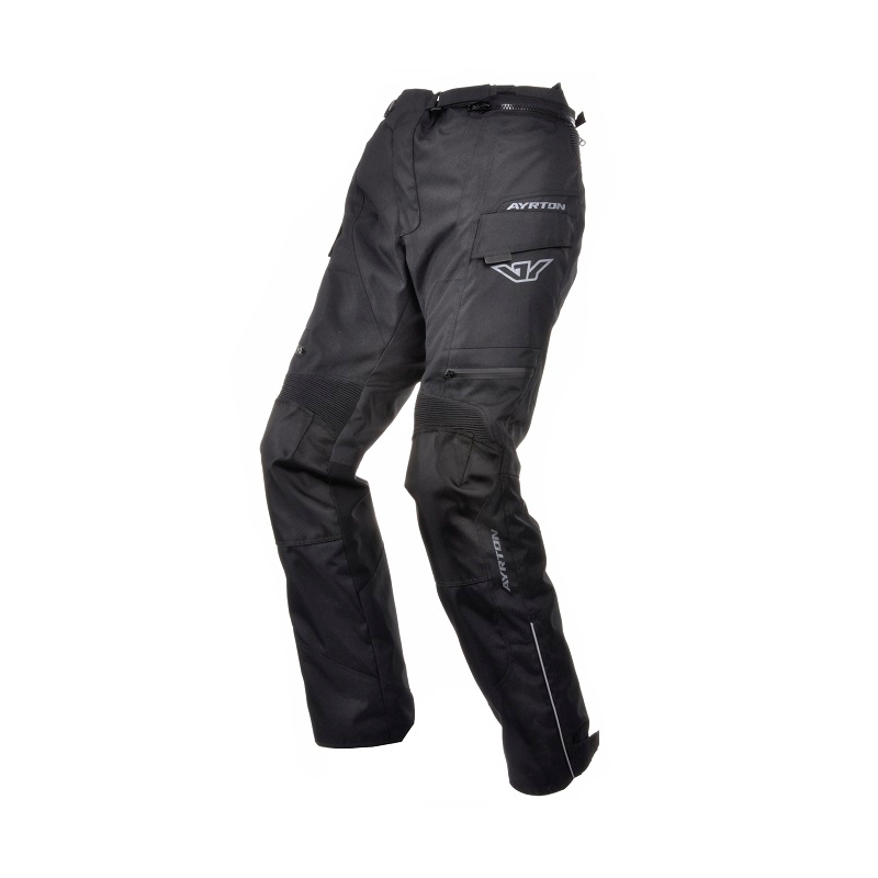 Ayrton Rally Negru extins pantaloni de motociclete lichidare