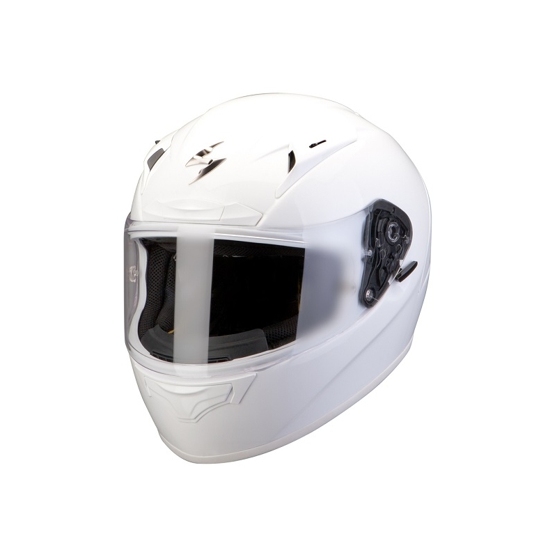 Cască de motocicletă integrală Scorpion EXO-2000 alb lichidare