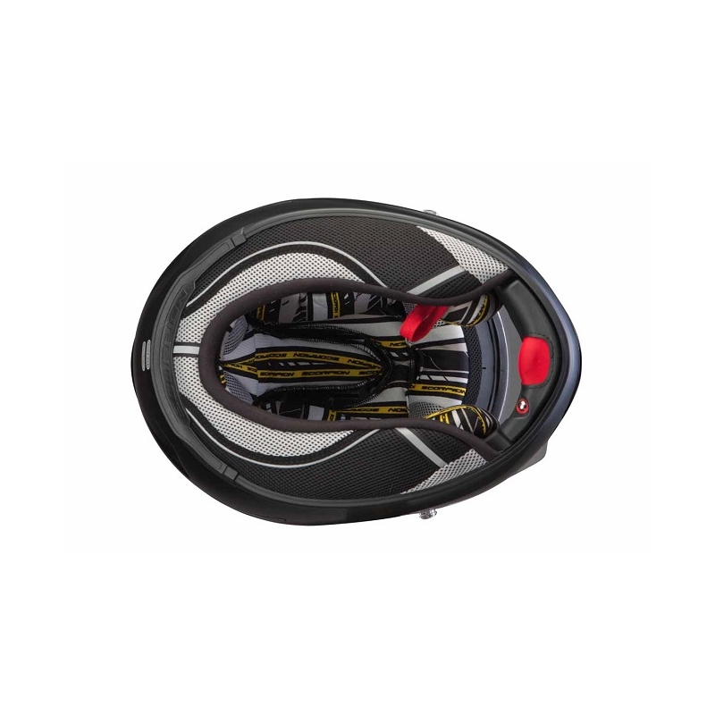 Cască integrală Scorpion EXO-2000 Ipsum negru și alb lichidare